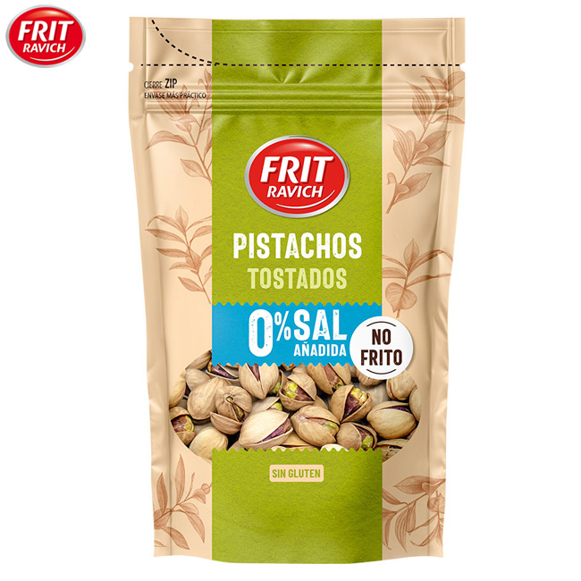 Doypack 110 Grs. Pistacho tostado sin sal (1Uds)