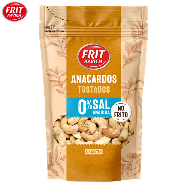 Doypack Anacardo tostado sin sal 110 Grs. (1Uds)