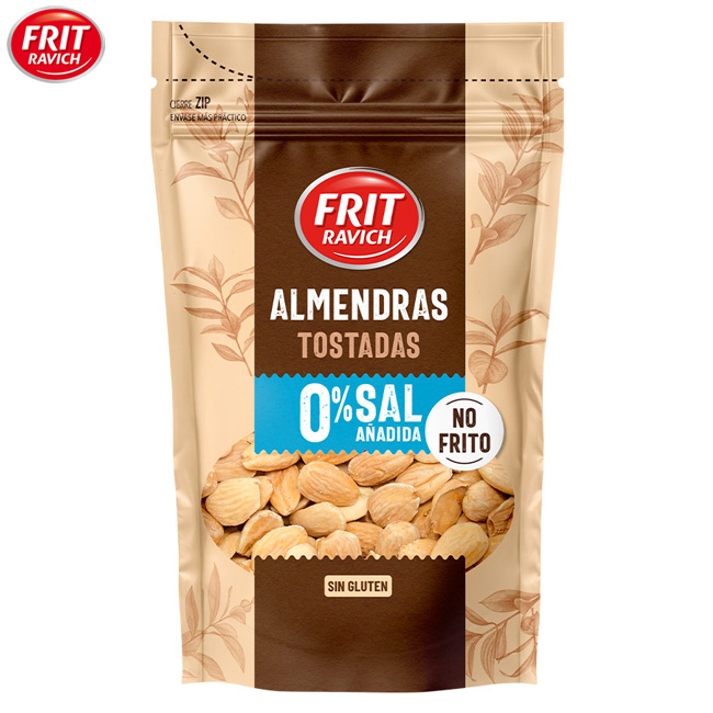 Doypack Almendra tostada sin sal 110 Grs. (1Uds)