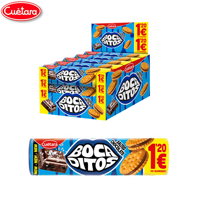 Bocaditos Salted Chocolate 1'20 EUR (15Uds)