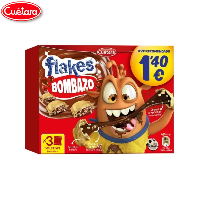 Estuche Flakes Bombazo 1'40 EUR (12Uds)