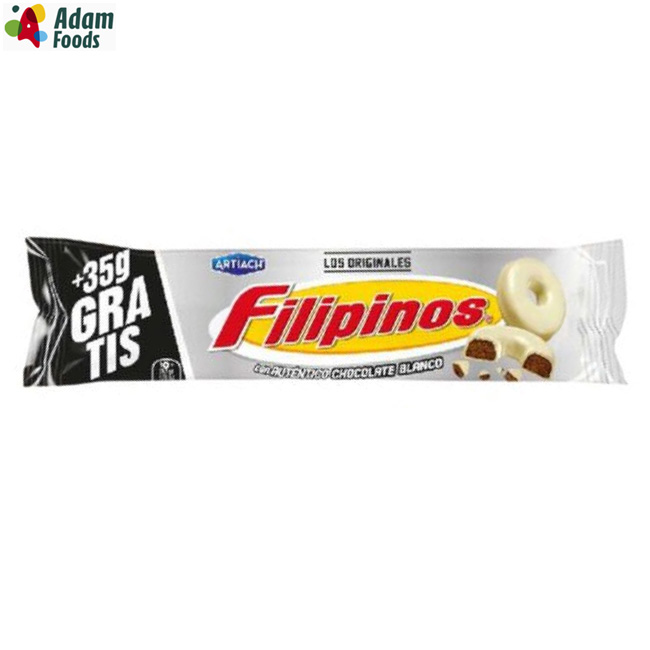 Filipinos chocolate blanco (12Uds)