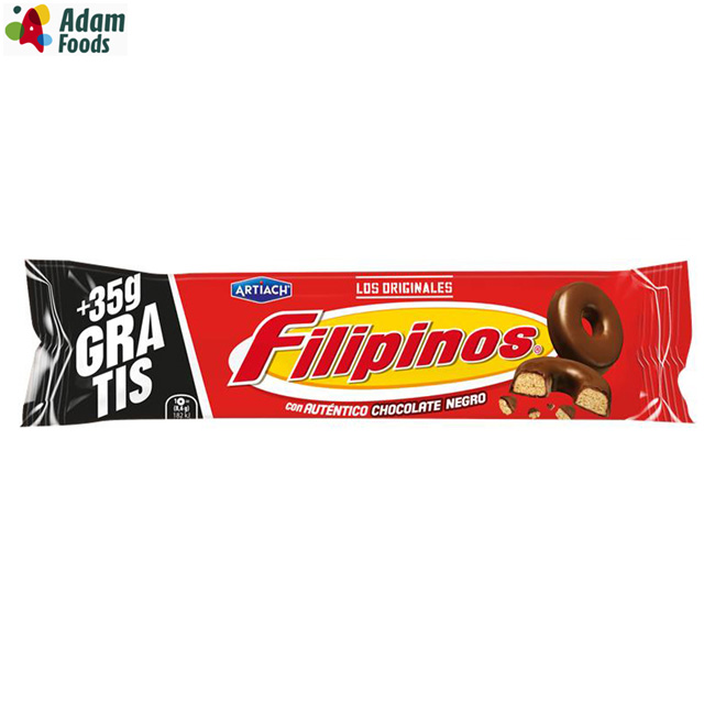 Filipinos chocolate negro (12Uds)