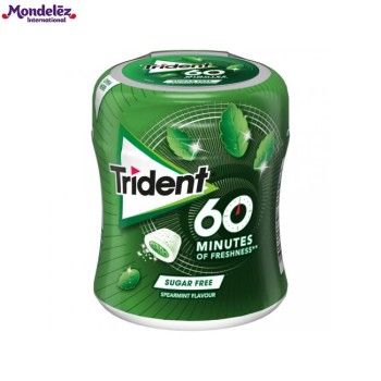 Trident 60 minutos Bote Hierbabuena (6Uds)