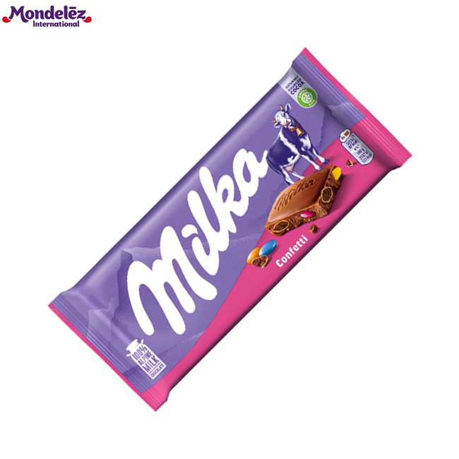 Milka Confetti 100 Grs. (4Uds)