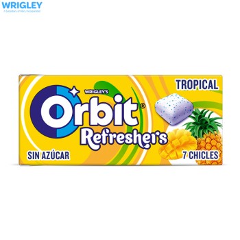 Orbit Refreshers Tropical (16Uds)