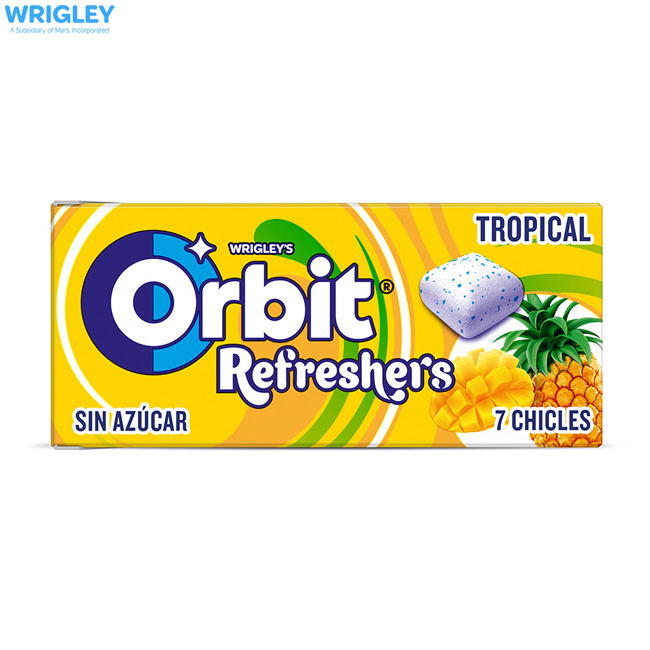 Orbit Refreshers Tropical (16Uds)