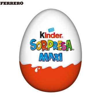 Huevo Kinder Maxi 100 Grs. (12Uds)