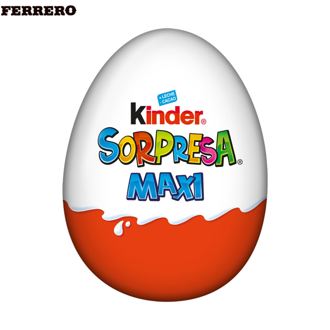 Huevo Kinder Maxi 100 Grs. (12Uds)