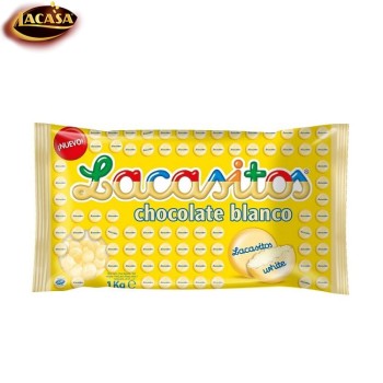 Lacasitos Blancos 1 Kg. (1Uds)
