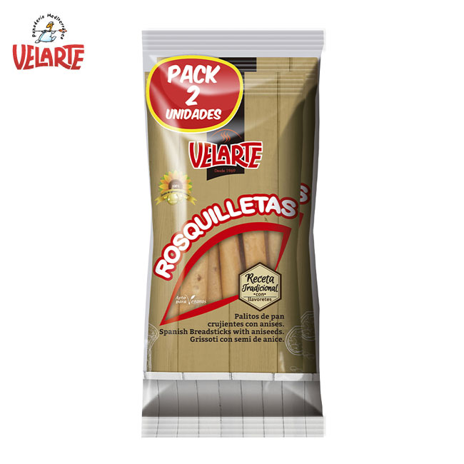 Velarte Rosquilletas 60 Grs. (18Uds)