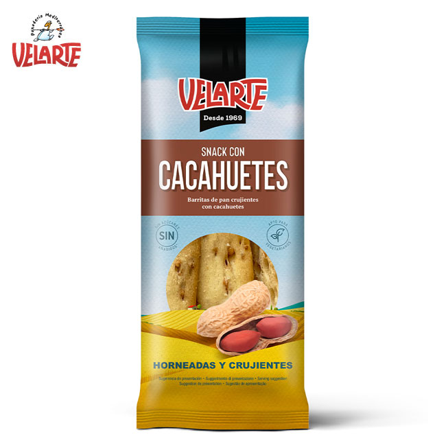 Velarte Artesanas Cacahuetes 60 Grs. (18Uds)