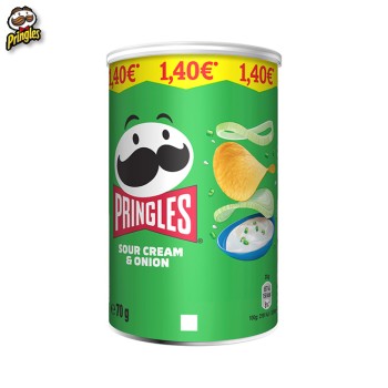 Pringles Sour Cream 70 Grs. (12Uds)