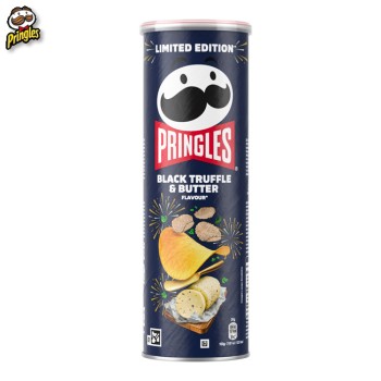 Pringles Black Truffle 165 Grs. (1Uds)