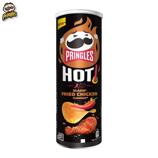 Pringles Hot Fried Chicken 165 Grs. (1Uds)