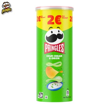 Pringles 2 EUR Sour Cream 125 Grs. (1Uds)