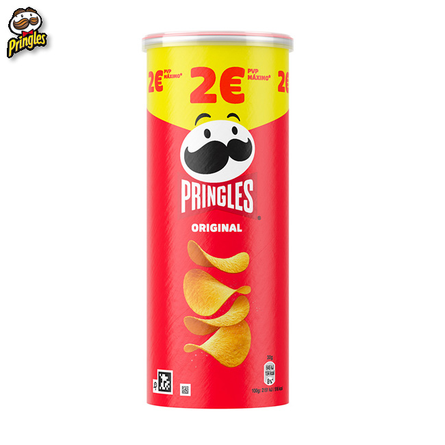 Pringles 2 EUR Original 125 Grs. (1Uds)